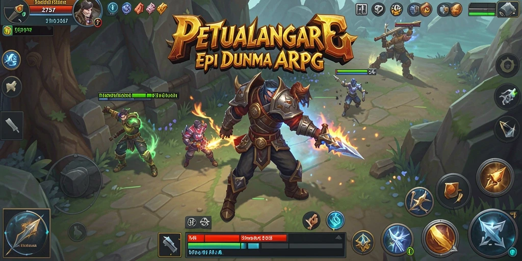 Gameplay ARPG yang mendebarkan di 2757.