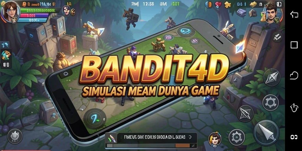 Tampilan aksinya yang mendebarkan dalam BANDIT4D.