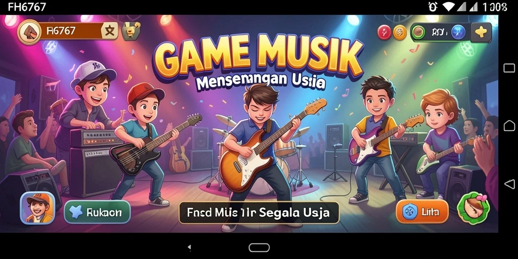 Tampilan menarik dari gameplay FH6767 yang menggugah semangat.