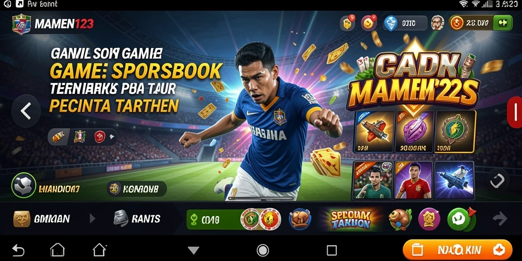 Tampilan screenshot gameplay MAMEN123 yang menarik dan interaktif.