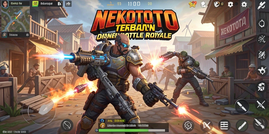 Tampilkan momen menegangkan saat berperang di NEKOTOTO.