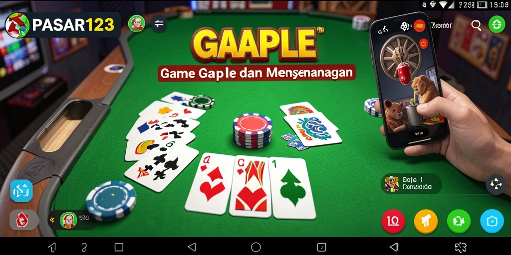 Tampilan gameplay PASAR123 yang seru dan menarik.
