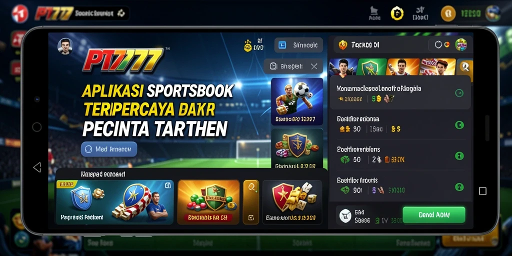 Tampilan gameplay PT777 yang menarik saat bermain taruhan olahraga.