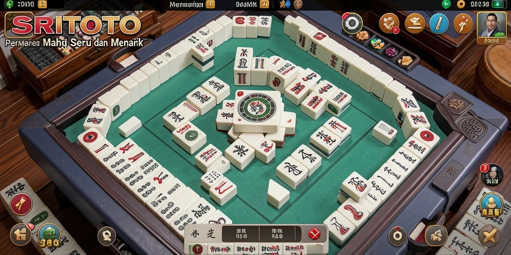 Tampilan gameplay SRITOTO yang menantang di Mahjong.