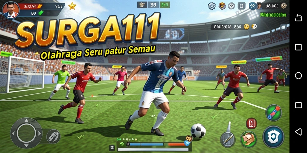 Tampilan gameplay SURGA11 yang memikat dengan grafis berkualitas tinggi.
